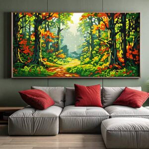 Summer Forest - Large Paint by Number Kits for Adults