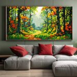Summer Forest – Giant Paint by Numbers for Nature Lovers