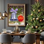 Christmas Bell and Bauble - Painting by Number Kit