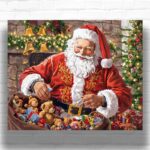 Jolly Saint Nick - Paint by Numbers