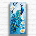 Blue Royal Peacock - Paint by numbers
