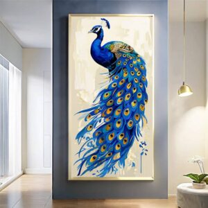 Peacock Splendor - Extra Large Paint by Number Kits