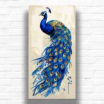 Peacock Splendor - Paint by Numbers
