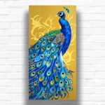 Peacock in Radiant Glory - Paint by Number