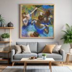 Blue Dancers by Edgar Degas 1897 - Famous Paint by Numbers