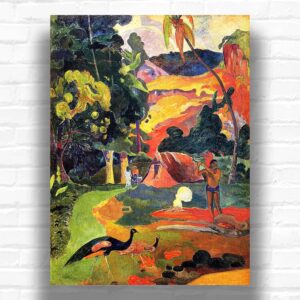 Landscape with Peacocks by Paul Gauguin - Paint by Numbers Kit