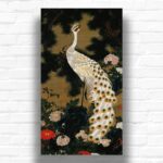 Old Pine Tree and Peacock - Paint by Numbers