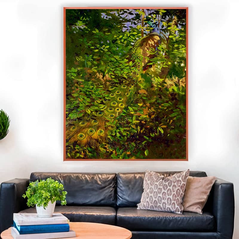 Peacock in the Woods - Paint by Numbers