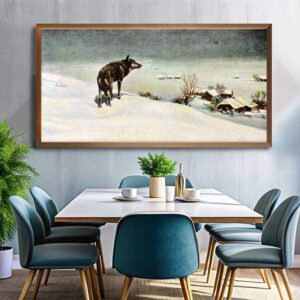 The Lone Wolf - Extra Large Paint by Numbers