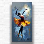 A Ballerina Abstract - Paint By Number