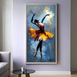 A Ballerina Abstract - Paint By Numbers