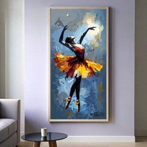 A Ballerina Abstract - Paint By Numbers