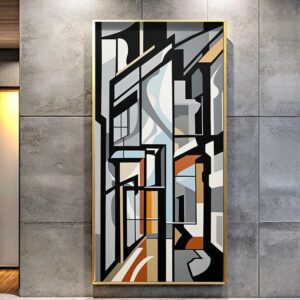 A Modern Abstract - Giant Paint by Numbers for Adults