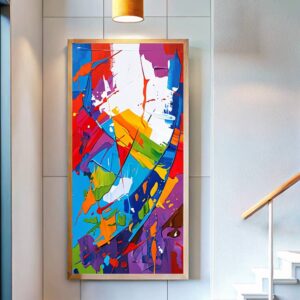 Abstract Colorful - Extra Large Paint by Numbers for Adults