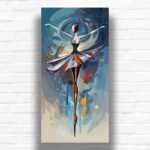 Ballet Abstract - Paint by Numbers Ballet Dancer