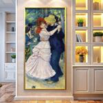 Dance at Bougival by Pierre-Auguste Renoir 1883 Paint by Numbers – Famous Large Scale Art