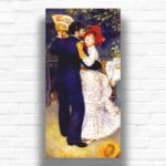 Dance in the Country by Pierre-Auguste Renoir 1883 - Paint by Number Famous Large Art
