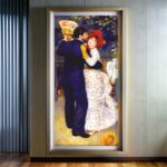 Dance in the Country by Pierre-Auguste Renoir 1883 - Paint by Numbers Famous Large Art