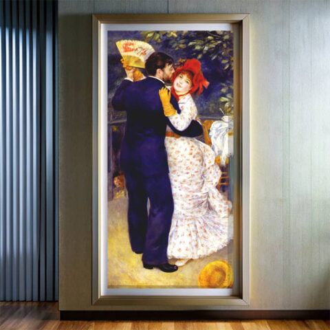 Dance in the Country by Pierre-Auguste Renoir 1883 - Paint by Numbers Famous Large Art