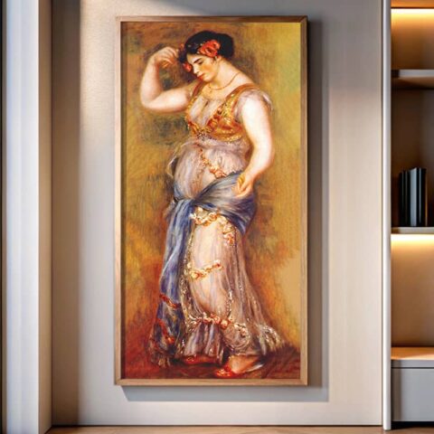 Dancer with Castanets by Pierre-Auguste Renoir 1909 - Big Paint by Numbers