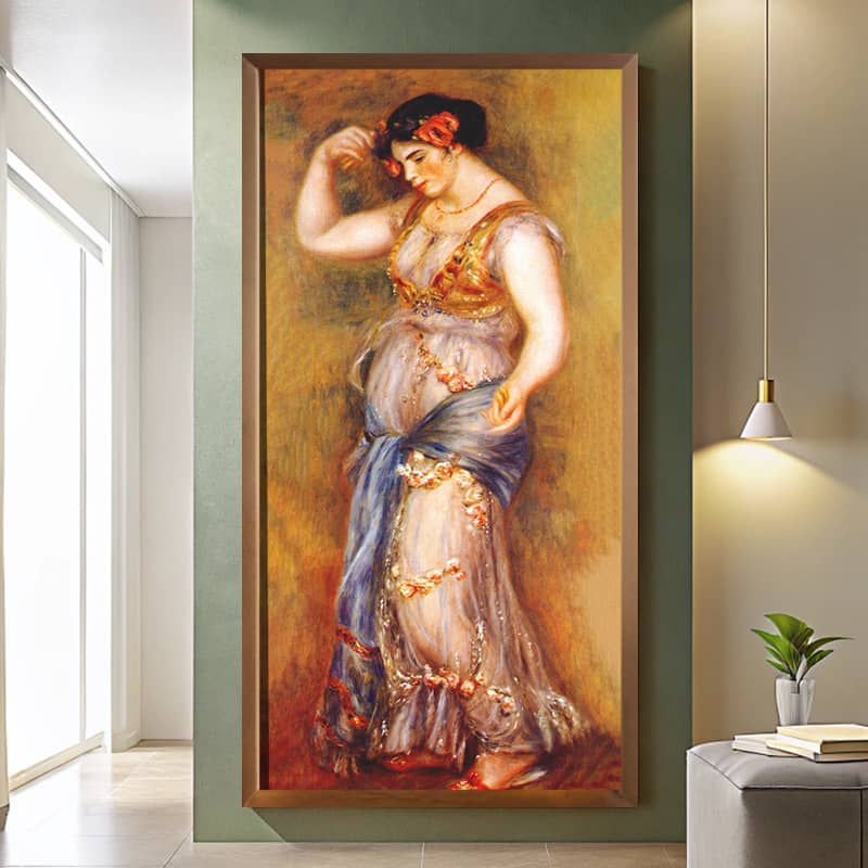 Dancer with Castanets by Pierre-Auguste Renoir 1909 - Big Paint by Numbers Kit