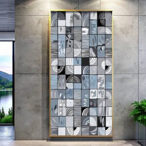 Geometric Abstraction - Paint by Numbers Big Size