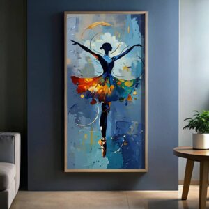 Grace in Motion - Ballerina Paint by Numbers