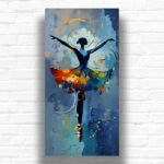 Grace in Motion - Ballerina Painting by Numbers