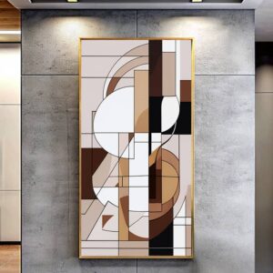 Modern Abstract Geometric - XXL Paint by Numbers