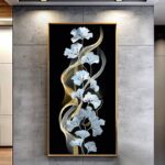 Mystic Ginkgo Leaves - Large Paint by Number Kits for Adults