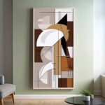 Neutral Abstract - Large Paint by Number Kits