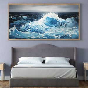 Ocean Waves Power - Large Paint by Number Kit