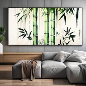 The Bamboo Grove - Extra Large Paint by Number Kits