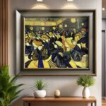 The Dance Hall in Arles by Vincent van Gogh 1888 - Famous Paint by Numbers Kit