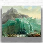 The Lower Grindelwald Glacier by Caspar Wolf 1774 - Popular Paint by Number