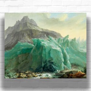 The Lower Grindelwald Glacier by Caspar Wolf 1774 - Popular Paint by Number