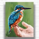Tiny Kingfisher - Paint by Numbers