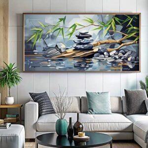 Zen Stone Balance - Extra Large Paint by Numbers for Adults