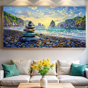Zen Stone Harmony - Extra Large Paint by Numbers for Adults