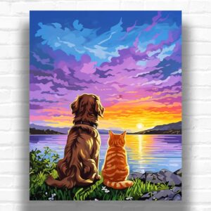 Best Friends Pets - Paint by Number Kit
