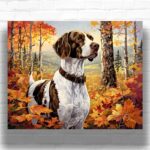 German Shorthaired Pointer - Dog Paint by Numbers Kit