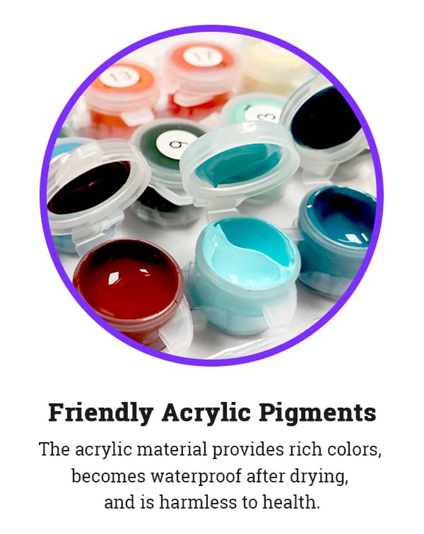 Friendly Acrylic Pigments