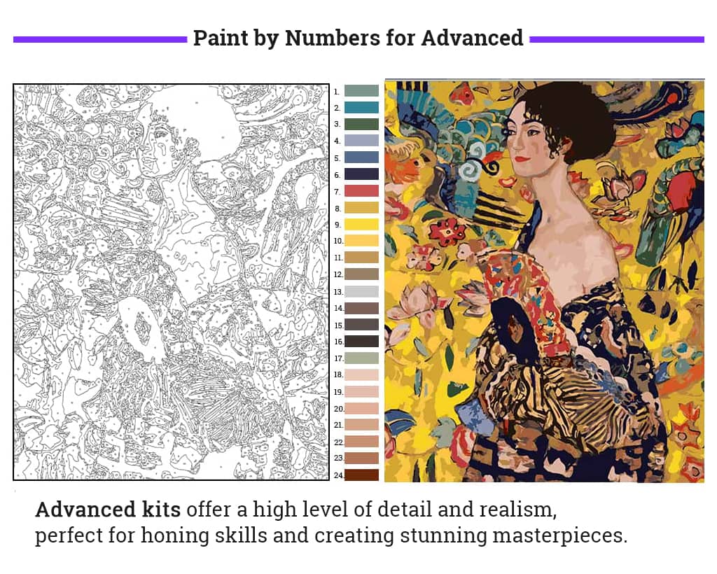Paint by Numbers for Advanced