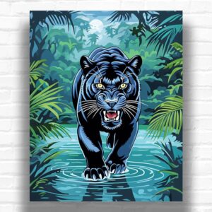 Black Panther - Paint by Numbers Kit