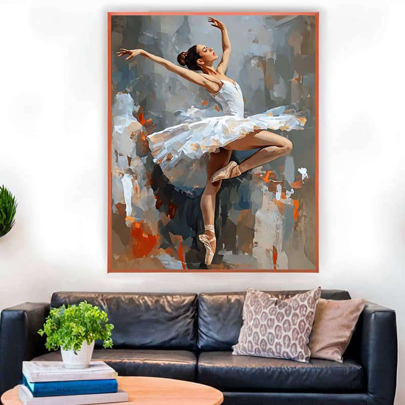 Dancing Ballerina - Paint by Numbers