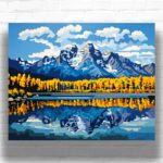 Grand Teton National Park U.S - Paint by Numbers Kit