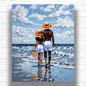 Looking at Sea - Paint by Numbers Kit