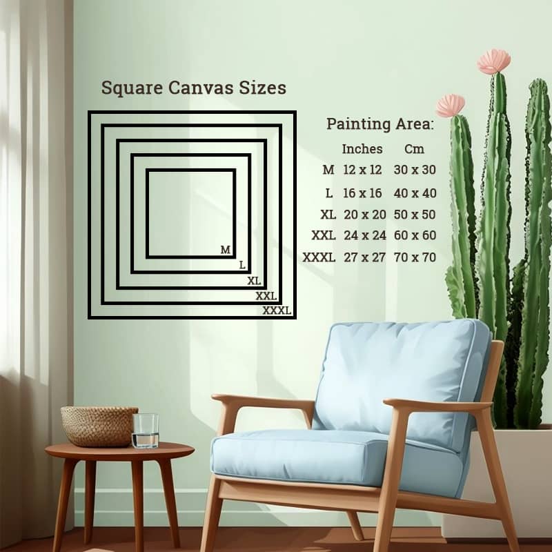 Square Canvas Sizes