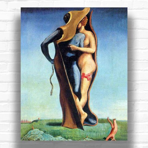 Long Live Love by Max Ernst Paint by Numbers - Famous Surrealism Art