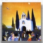 Romeria Pilgrimage by Salvador Dali Paint by Numbers - Famous Expressionism Art
